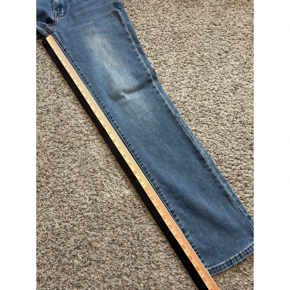 Kenneth Cole NY Slim Fit Jeans Mens Tag‎ 30x32 Light Wash Blue Denim